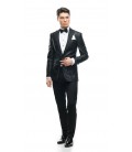 Filip Cezar Fancy Black Suit