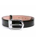 Leather Belt Filip Cezar Silver