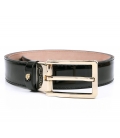 Leather belt Filip Cezar Gold
