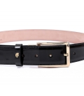 Leather belt Filip Cezar Gold