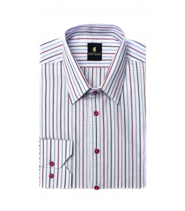 Filip Cezar Pink Lines Shirt
