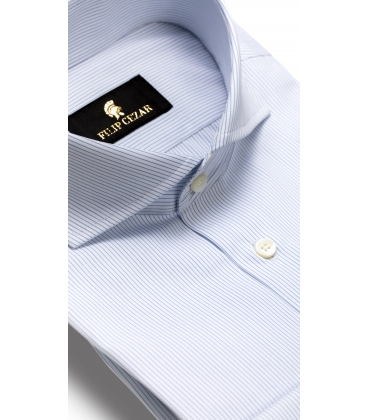 Camasa Filip Cezar Blue Interlaced