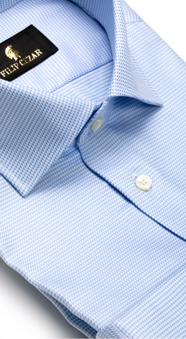 Filip Cezar Blue Dots Shirt