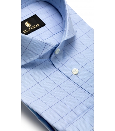 Camasa Filip Cezar Blue Checked