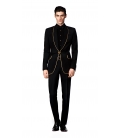 Filip Cezar Luxury Black Suit