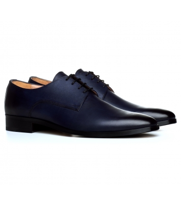 Filip Cezar Derby Blue Shoes