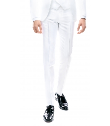 Filip Cezar White Pants