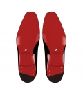 Filip Cezar Patent Red Slippers Shoes