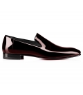 Pantofi Filip Cezar Patent Red Loafers