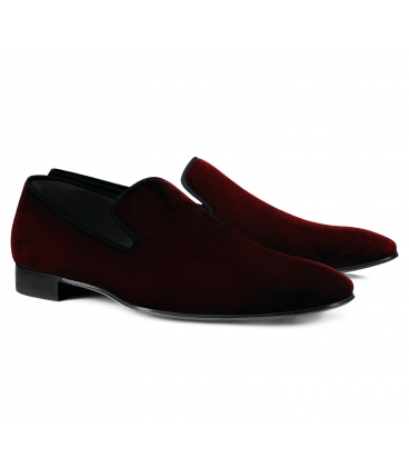 Filip Cezar Velvet Touch Red Shoes