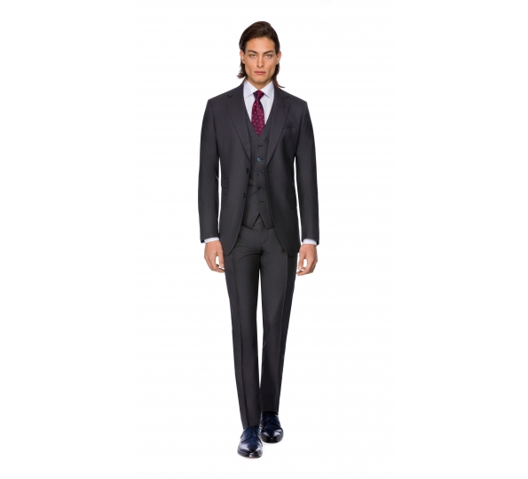 Filip Cezar Grey Stripe Suit