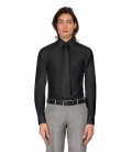 Camasa Filip Cezar Solid Black