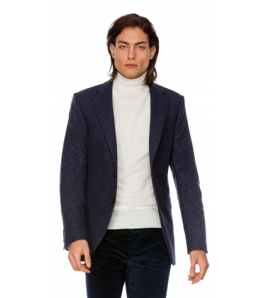 Sacou Filip Cezar Blue Check