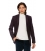 Filip Cezar Wine Check Blazer