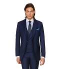 Filip Cezar Blue Stripe Suit