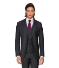 Filip Cezar Grey Stripe Suit