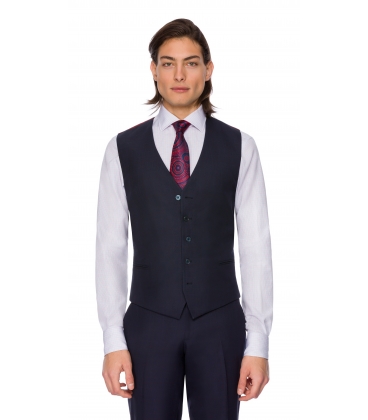 Vesta Filip Cezar Dark Blue Check