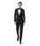 Filip Cezar Classic Black Suit