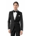 Filip Cezar Classic Black Blazer