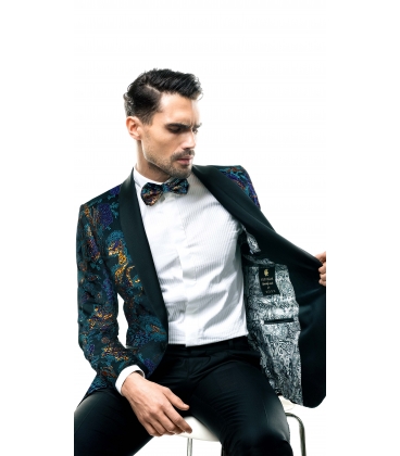 Filip Cezar Fancy Green Blazer
