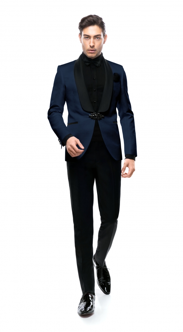 Filip Cezar Transient Blue Suit
