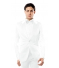Filip Cezar Classic White Suit