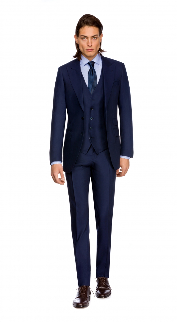 Filip Cezar Royal Blue Suit