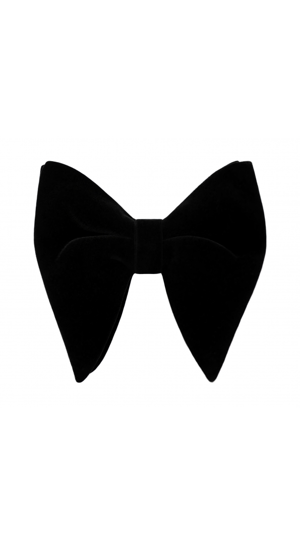 Filip Cezar Butterfly Velvet Bow Ties