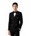 Filip Cezar Double Dark Suit