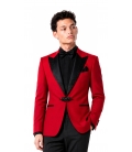 Filip Cezar Red Transient Suit
