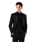 Filip Cezar Perfect Black Suit