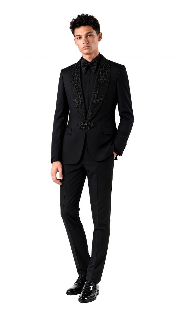 Costum Filip Cezar Royal Black