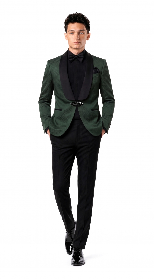Filip Cezar Transient Green Suit