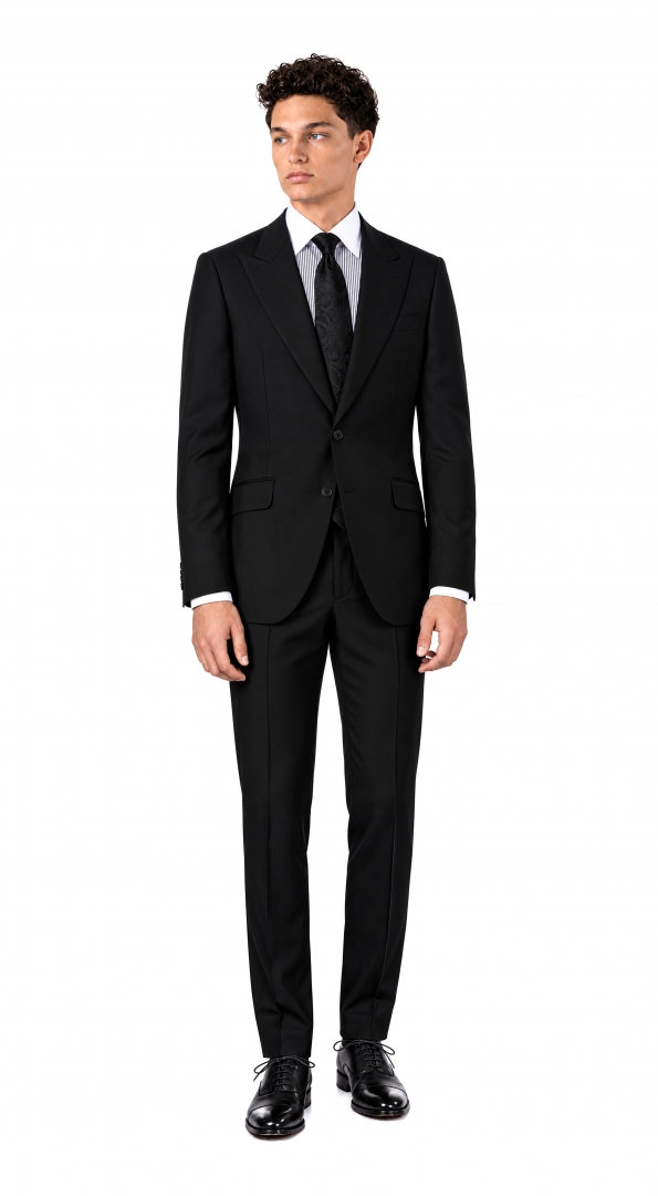 Costum Filip Cezar Solid Black