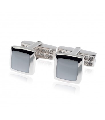Butoni Cezar White Pearl