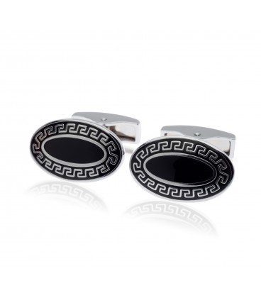 Cezar Black Antique Cufflinks