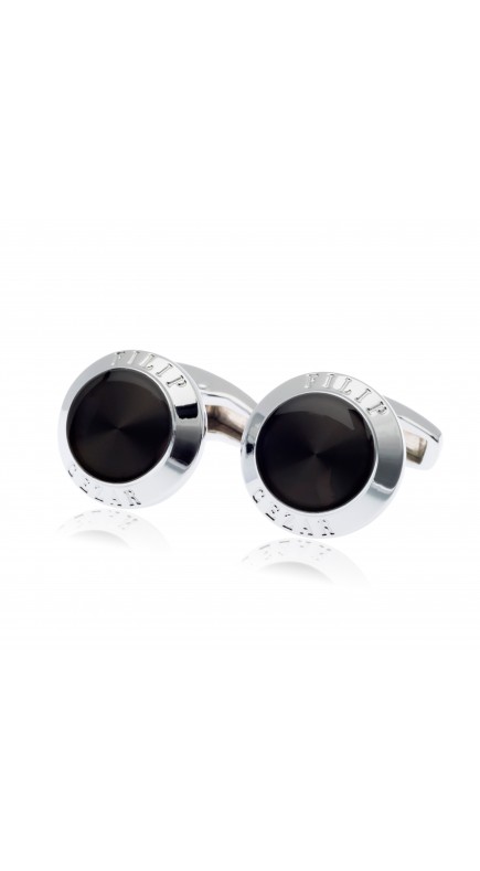Cezar Round Diamond Cufflinks