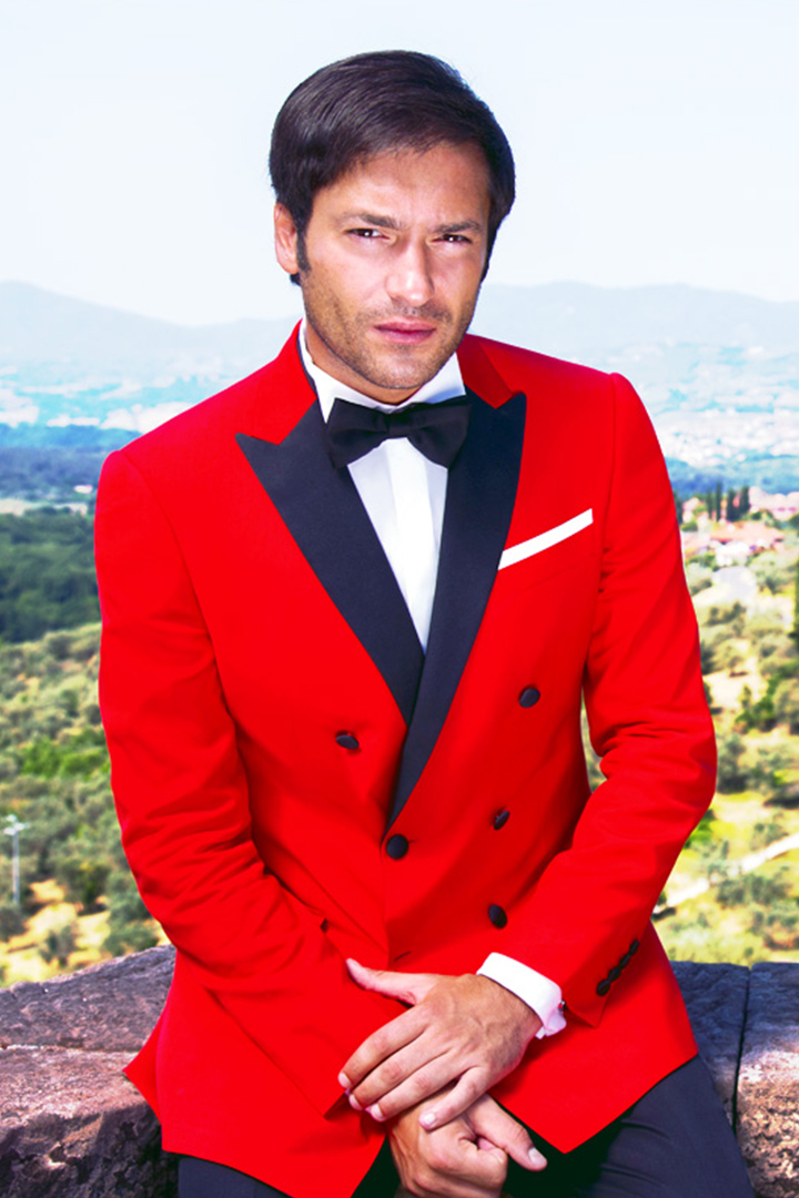 Filip Cezar Red Flame Fashion trends 2015-2016: Customized wedding suits