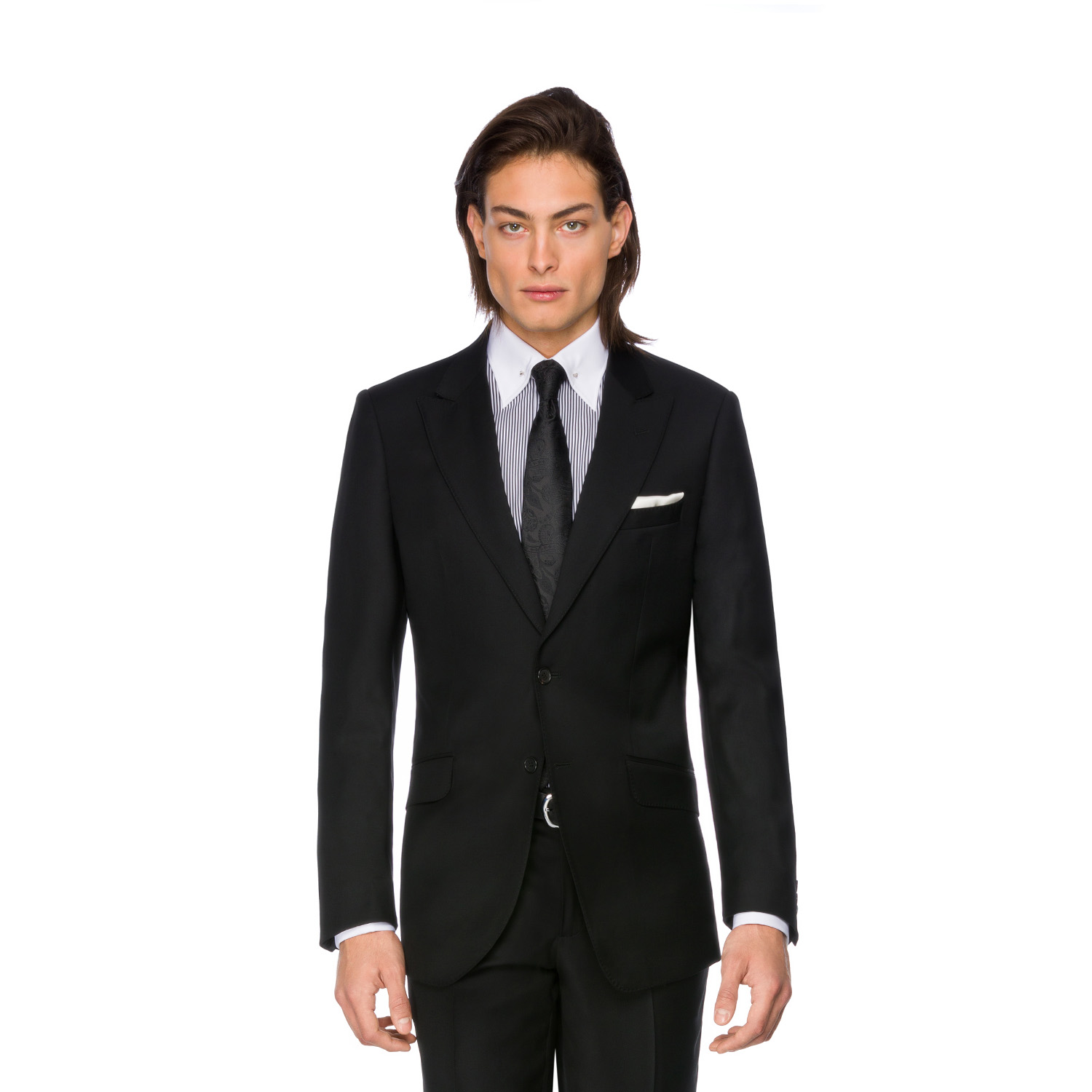 Costum bespoke recomandat pentru banchetul de absolvire Costum bespoke recomandat pentru banchetul de absolvire, personalizat după specificații.