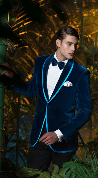 Costum de ceremonie Filip Cezar Dark Cyan