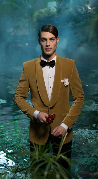Costum de ceremonie Filip Cezar Golden Light
