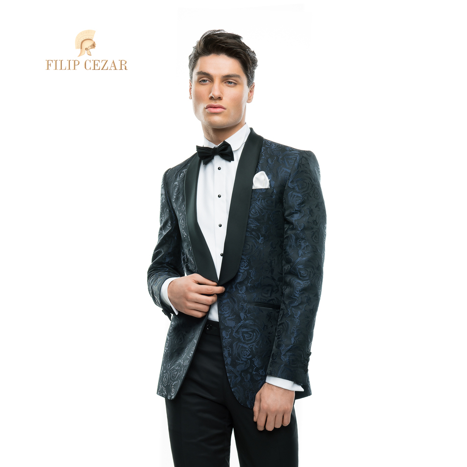 Costum de mire realizat la comanda Filip Cezar Aqua Roses